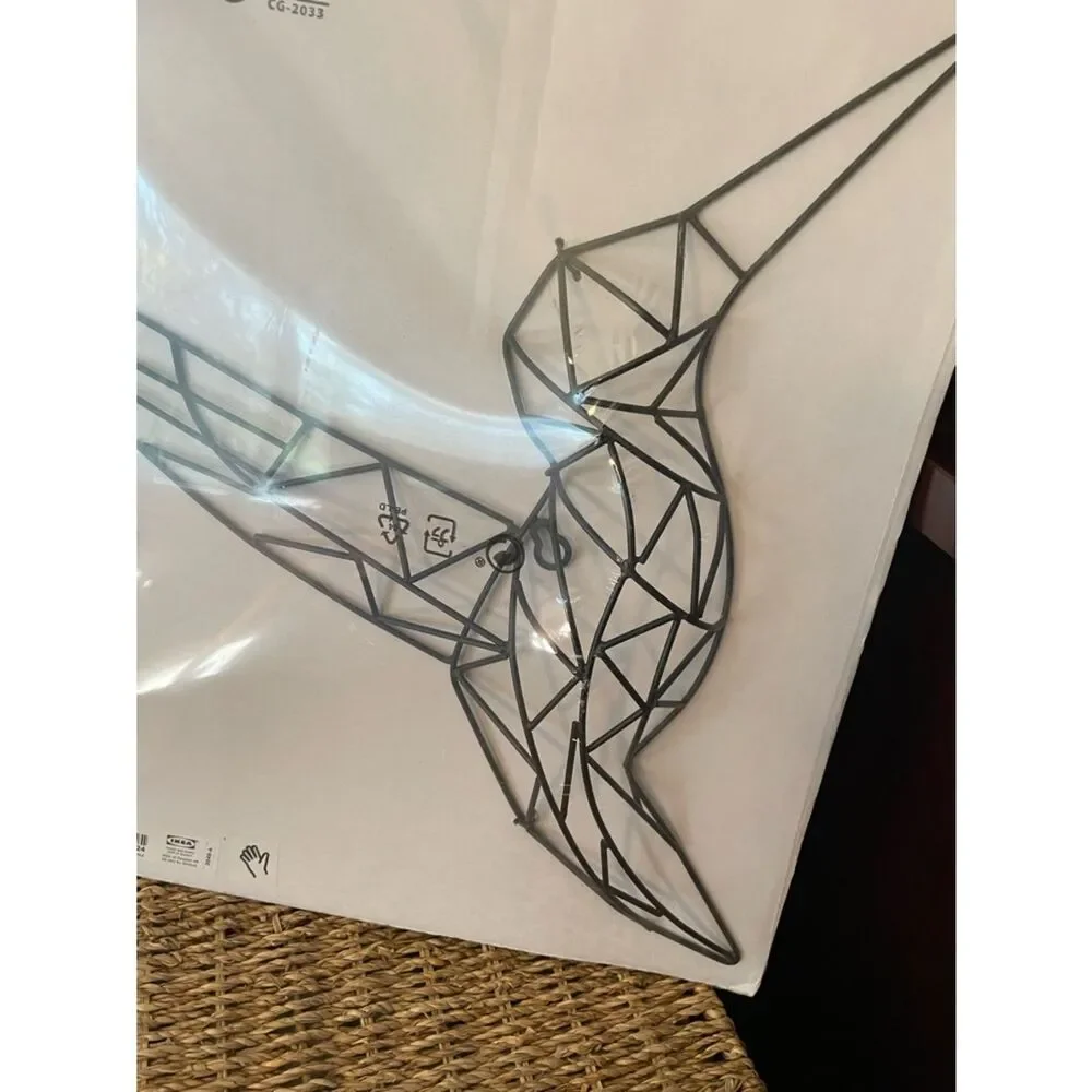 IKEA Humming Bird Metal Wall Art x 2